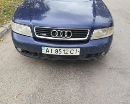 Синий Ауди А4, объемом двигателя 2.5 л и пробегом 288 тыс. км за 3500 $, фото 1 на Automoto.ua