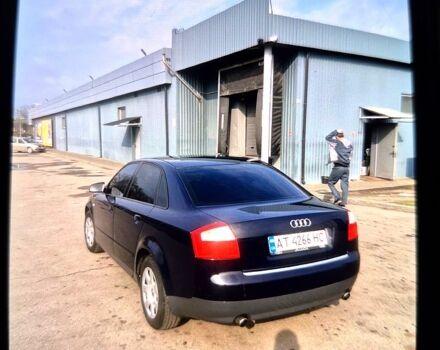 Синий Ауди А4, объемом двигателя 1.8 л и пробегом 290 тыс. км за 5400 $, фото 1 на Automoto.ua