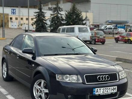 Синий Ауди А4, объемом двигателя 1.9 л и пробегом 540 тыс. км за 4000 $, фото 1 на Automoto.ua