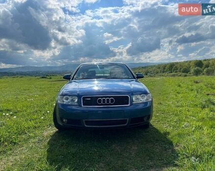 Синий Ауди А4, объемом двигателя 2 л и пробегом 210 тыс. км за 5100 $, фото 1 на Automoto.ua