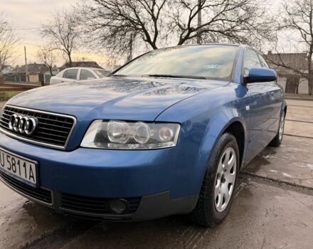 Синий Ауди А4, объемом двигателя 2 л и пробегом 333 тыс. км за 2800 $, фото 1 на Automoto.ua