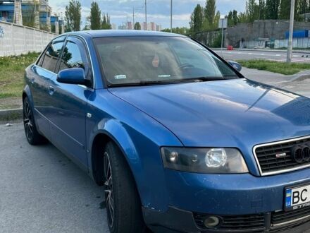 Синій Ауді А4, об'ємом двигуна 1.9 л та пробігом 450 тис. км за 4600 $, фото 1 на Automoto.ua