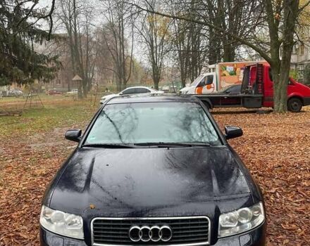 Синій Ауді А4, об'ємом двигуна 1.98 л та пробігом 245 тис. км за 5000 $, фото 1 на Automoto.ua