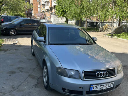 Ауди А4 2001 в Кельменцах на Automoto.ua Синий Ауди А4, объемом двигателя 1.9 л и пробегом 448 тыс. км за 4800 $, фото 1 на Automoto.ua