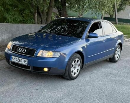 Синій Ауді А4, об'ємом двигуна 2 л та пробігом 260 тис. км за 3850 $, фото 1 на Automoto.ua