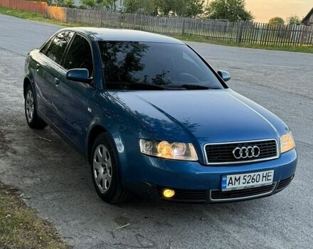 Синій Ауді А4, об'ємом двигуна 1.98 л та пробігом 258 тис. км за 3850 $, фото 1 на Automoto.ua