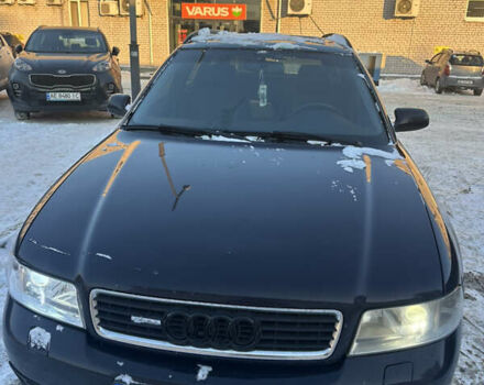 Синій Ауді А4, об'ємом двигуна 2.5 л та пробігом 482 тис. км за 3400 $, фото 1 на Automoto.ua