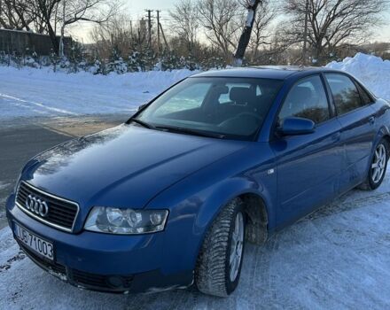 Синий Ауди А4, объемом двигателя 1.9 л и пробегом 420 тыс. км за 2500 $, фото 1 на Automoto.ua