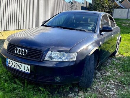 Синій Ауді А4, об'ємом двигуна 1.6 л та пробігом 209 тис. км за 3600 $, фото 1 на Automoto.ua