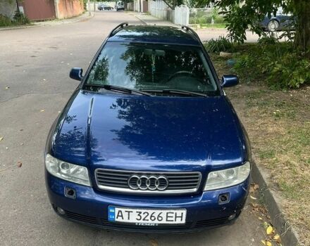Синій Ауді А4, об'ємом двигуна 1.9 л та пробігом 450 тис. км за 4000 $, фото 1 на Automoto.ua
