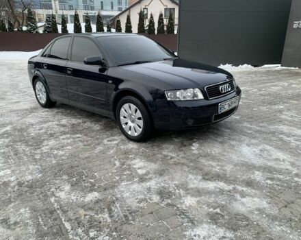 Синій Ауді А4, об'ємом двигуна 1.9 л та пробігом 316 тис. км за 5500 $, фото 1 на Automoto.ua