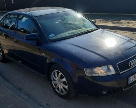Синий Ауди А4, объемом двигателя 1.9 л и пробегом 398 тыс. км за 2500 $, фото 1 на Automoto.ua