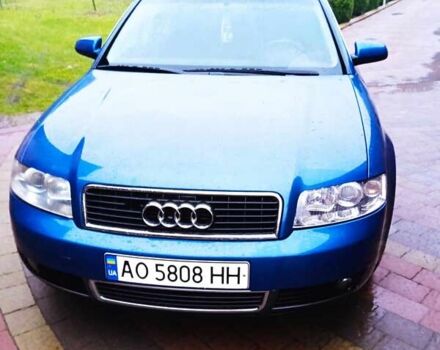 Синий Ауди А4, объемом двигателя 1.6 л и пробегом 189 тыс. км за 5600 $, фото 1 на Automoto.ua