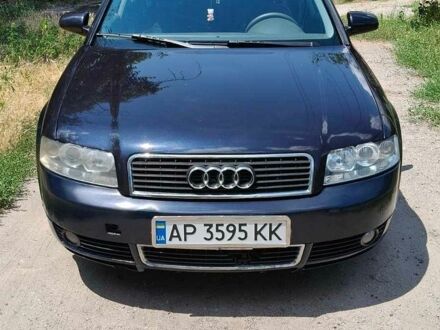 Синий Ауди А4, объемом двигателя 1.8 л и пробегом 252 тыс. км за 4500 $, фото 1 на Automoto.ua