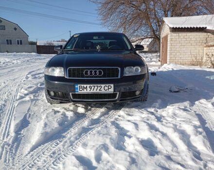 Синий Ауди А4, объемом двигателя 2 л и пробегом 228 тыс. км за 5500 $, фото 1 на Automoto.ua