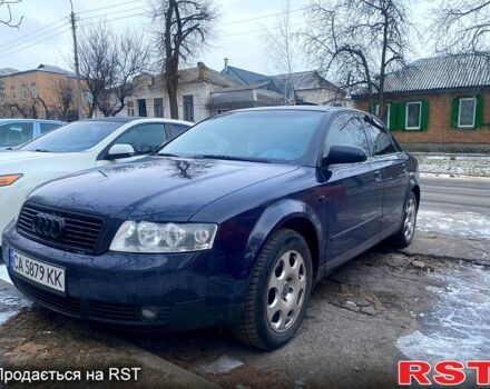 Синій Ауді А4, об'ємом двигуна 1.6 л та пробігом 217 тис. км за 4450 $, фото 1 на Automoto.ua