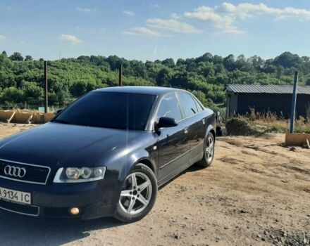 Синій Ауді А4, об'ємом двигуна 2.5 л та пробігом 316 тис. км за 4000 $, фото 1 на Automoto.ua