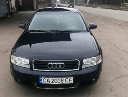 Синій Ауді А4, об'ємом двигуна 1.9 л та пробігом 500 тис. км за 5300 $, фото 1 на Automoto.ua