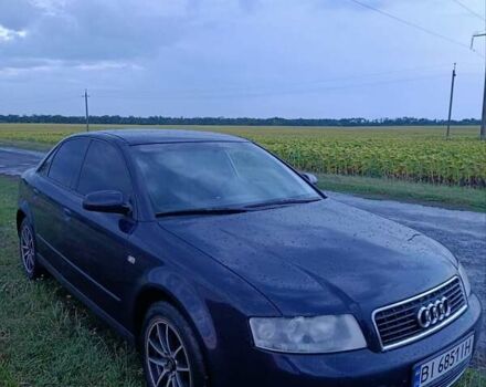 Синій Ауді А4, об'ємом двигуна 1.8 л та пробігом 237 тис. км за 4500 $, фото 1 на Automoto.ua