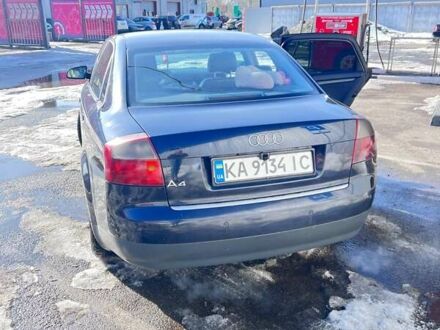 Синій Ауді А4, об'ємом двигуна 2.5 л та пробігом 316 тис. км за 3700 $, фото 1 на Automoto.ua