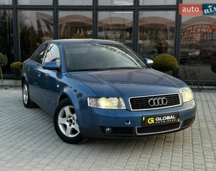 Синий Ауди А4, объемом двигателя 1.98 л и пробегом 332 тыс. км за 3500 $, фото 1 на Automoto.ua