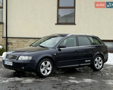 Синий Ауди А4, объемом двигателя 1.9 л и пробегом 275 тыс. км за 4350 $, фото 1 на Automoto.ua