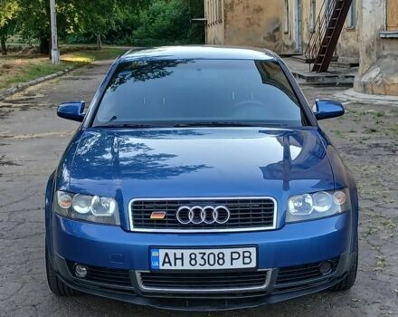 Синий Ауди А4, объемом двигателя 1.6 л и пробегом 267 тыс. км за 6027 $, фото 1 на Automoto.ua