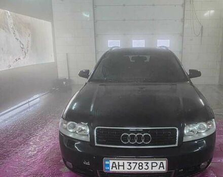 Синий Ауди А4, объемом двигателя 3 л и пробегом 324 тыс. км за 6000 $, фото 1 на Automoto.ua