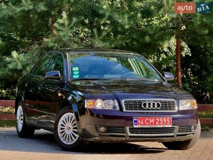 Синій Ауді А4, об'ємом двигуна 1.6 л та пробігом 153 тис. км за 5699 $, фото 1 на Automoto.ua