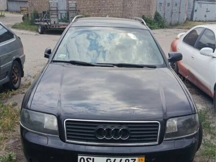 Синий Ауди А4, объемом двигателя 2.5 л и пробегом 333 тыс. км за 2200 $, фото 1 на Automoto.ua