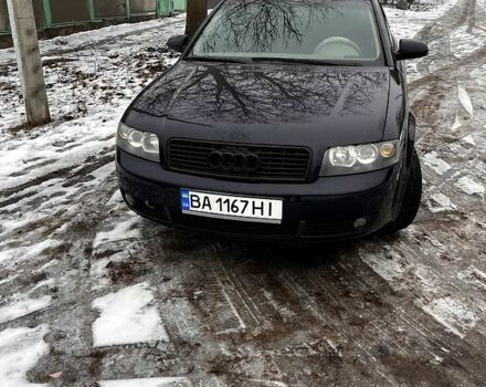 Синій Ауді А4, об'ємом двигуна 1.6 л та пробігом 220 тис. км за 4500 $, фото 1 на Automoto.ua