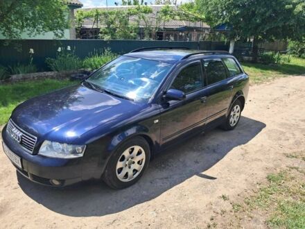 Ауді А4 2002 у Гайвороне на Automoto.ua Синій Ауді А4, об'ємом двигуна 1.9 л та пробігом 244 тис. км за 5800 $, фото 1 на Automoto.ua