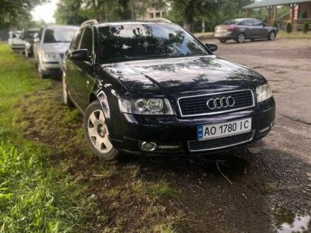 Синий Ауди А4, объемом двигателя 2.5 л и пробегом 300 тыс. км за 4200 $, фото 1 на Automoto.ua