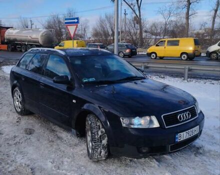 Синий Ауди А4, объемом двигателя 2.5 л и пробегом 340 тыс. км за 2900 $, фото 1 на Automoto.ua
