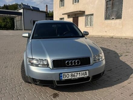Синій Ауді А4, об'ємом двигуна 1.98 л та пробігом 244 тис. км за 4800 $, фото 1 на Automoto.ua
