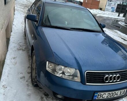 Синій Ауді А4, об'ємом двигуна 1.8 л та пробігом 225 тис. км за 4850 $, фото 1 на Automoto.ua