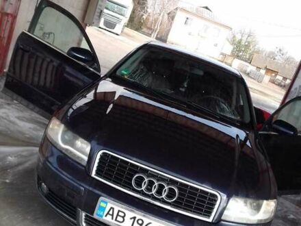 Ауди А4 2002 в Тростянце на Automoto.ua Синий Ауди А4, объемом двигателя 2 л и пробегом 240 тыс. км за 5000 $, фото 1 на Automoto.ua