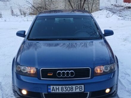 Синий Ауди А4, объемом двигателя 1.6 л и пробегом 265 тыс. км за 6900 $, фото 1 на Automoto.ua