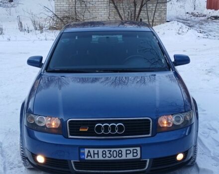 Синий Ауди А4, объемом двигателя 1.6 л и пробегом 265 тыс. км за 6900 $, фото 1 на Automoto.ua