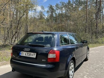 Синій Ауді А4, об'ємом двигуна 2 л та пробігом 350 тис. км за 4500 $, фото 1 на Automoto.ua
