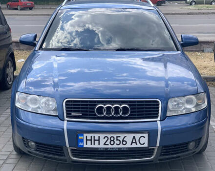 Синій Ауді А4, об'ємом двигуна 2.5 л та пробігом 305 тис. км за 4380 $, фото 1 на Automoto.ua