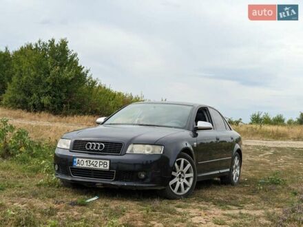 Ауди А4 2002 в Рахове на Automoto.ua Синий Ауди А4, объемом двигателя 1.8 л и пробегом 400 тыс. км за 4800 $, фото 1 на Automoto.ua