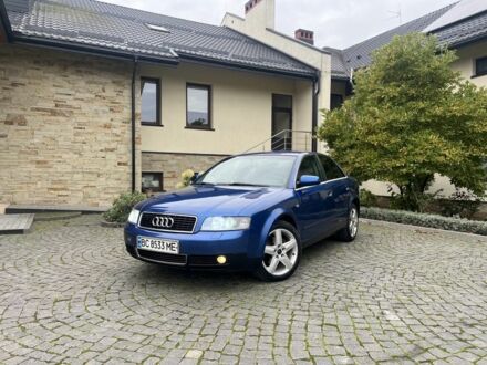 Ауди А4 2003 в Жовкве на Automoto.ua Синий Ауди А4, объемом двигателя 2 л и пробегом 285 тыс. км за 3850 $, фото 1 на Automoto.ua