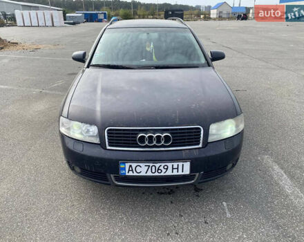 Синий Ауди А4, объемом двигателя 2.5 л и пробегом 567 тыс. км за 3200 $, фото 1 на Automoto.ua
