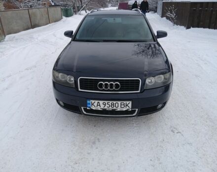 Синий Ауди А4, объемом двигателя 2 л и пробегом 333 тыс. км за 4900 $, фото 1 на Automoto.ua