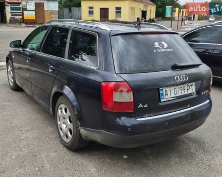 Синий Ауди А4, объемом двигателя 2.5 л и пробегом 305 тыс. км за 2800 $, фото 1 на Automoto.ua