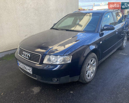 Синий Ауди А4, объемом двигателя 1.9 л и пробегом 370 тыс. км за 4900 $, фото 1 на Automoto.ua