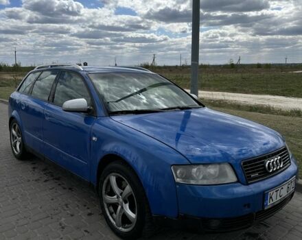 Синий Ауди А4, объемом двигателя 2.5 л и пробегом 415 тыс. км за 1700 $, фото 1 на Automoto.ua