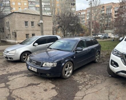 Синий Ауди А4, объемом двигателя 1.9 л и пробегом 390 тыс. км за 2600 $, фото 1 на Automoto.ua