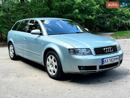 Синій Ауді А4, об'ємом двигуна 2 л та пробігом 205 тис. км за 4900 $, фото 1 на Automoto.ua